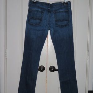 7 for All Mankind straight leg 33” inseam